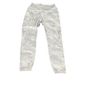 RBX L/G White Camo High-Waist Leggings